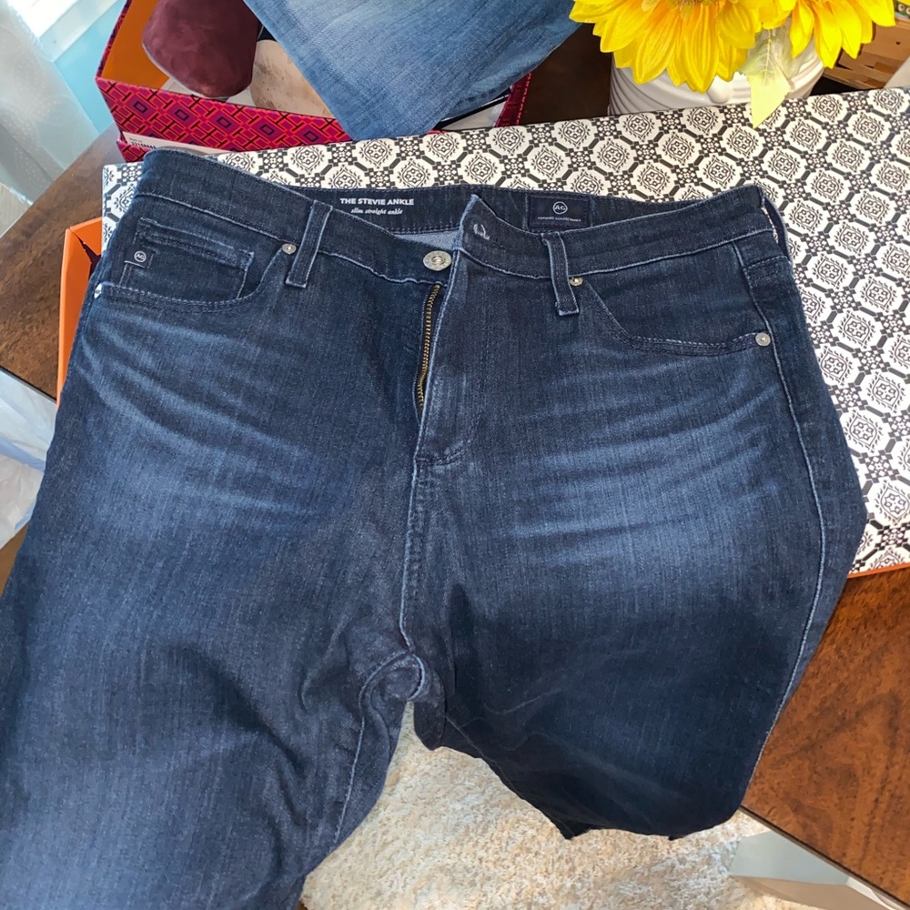 Medium wash ag jeans